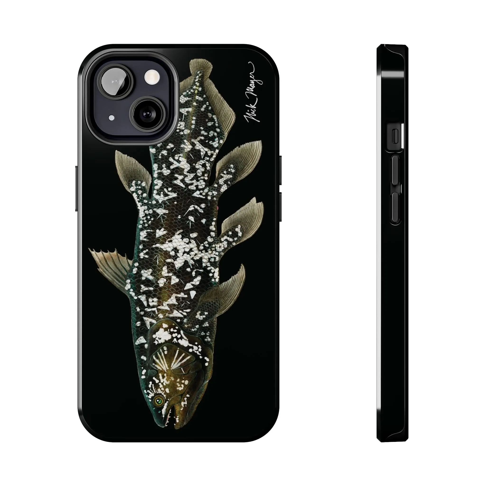 Coelacanth Black iPhone Case