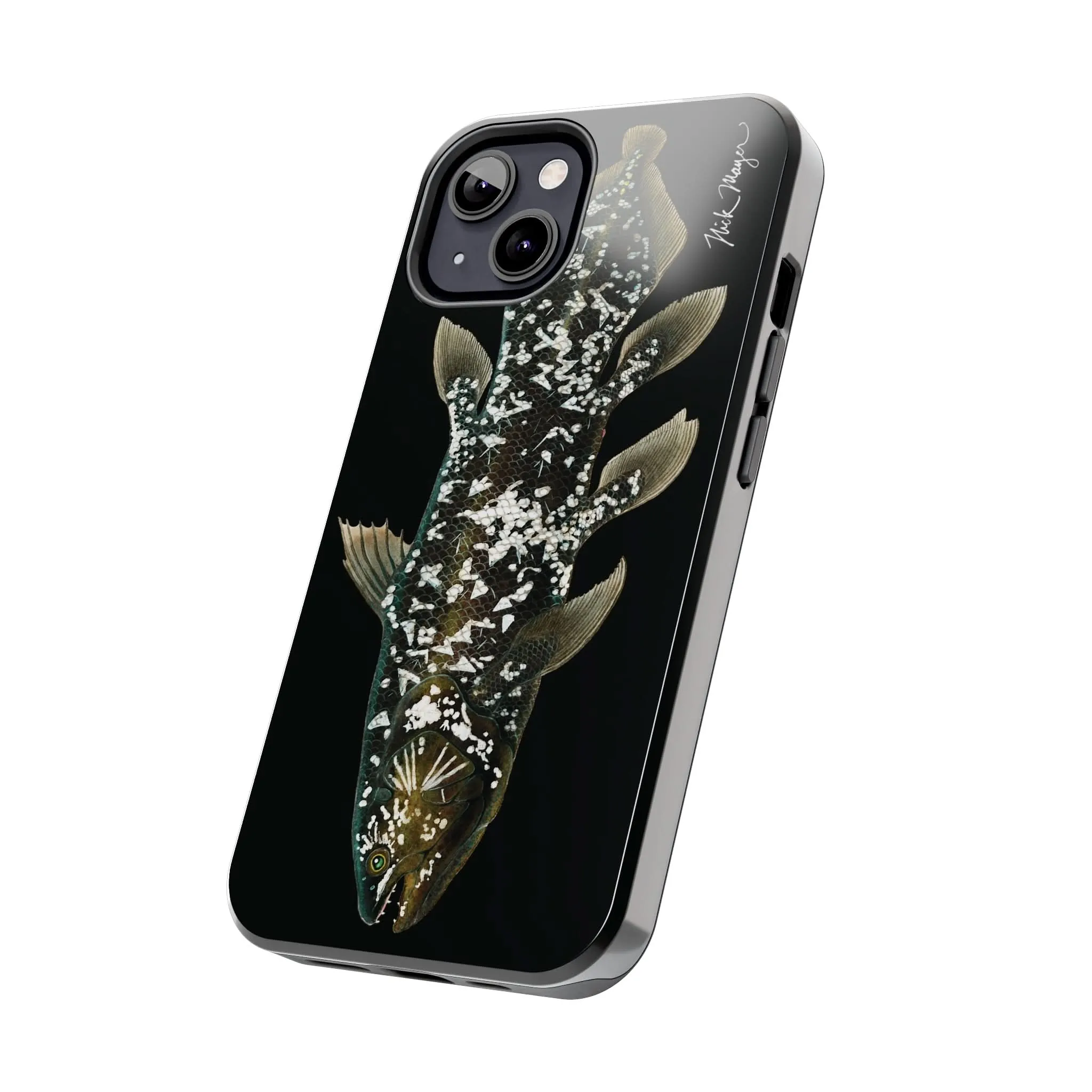 Coelacanth Black iPhone Case