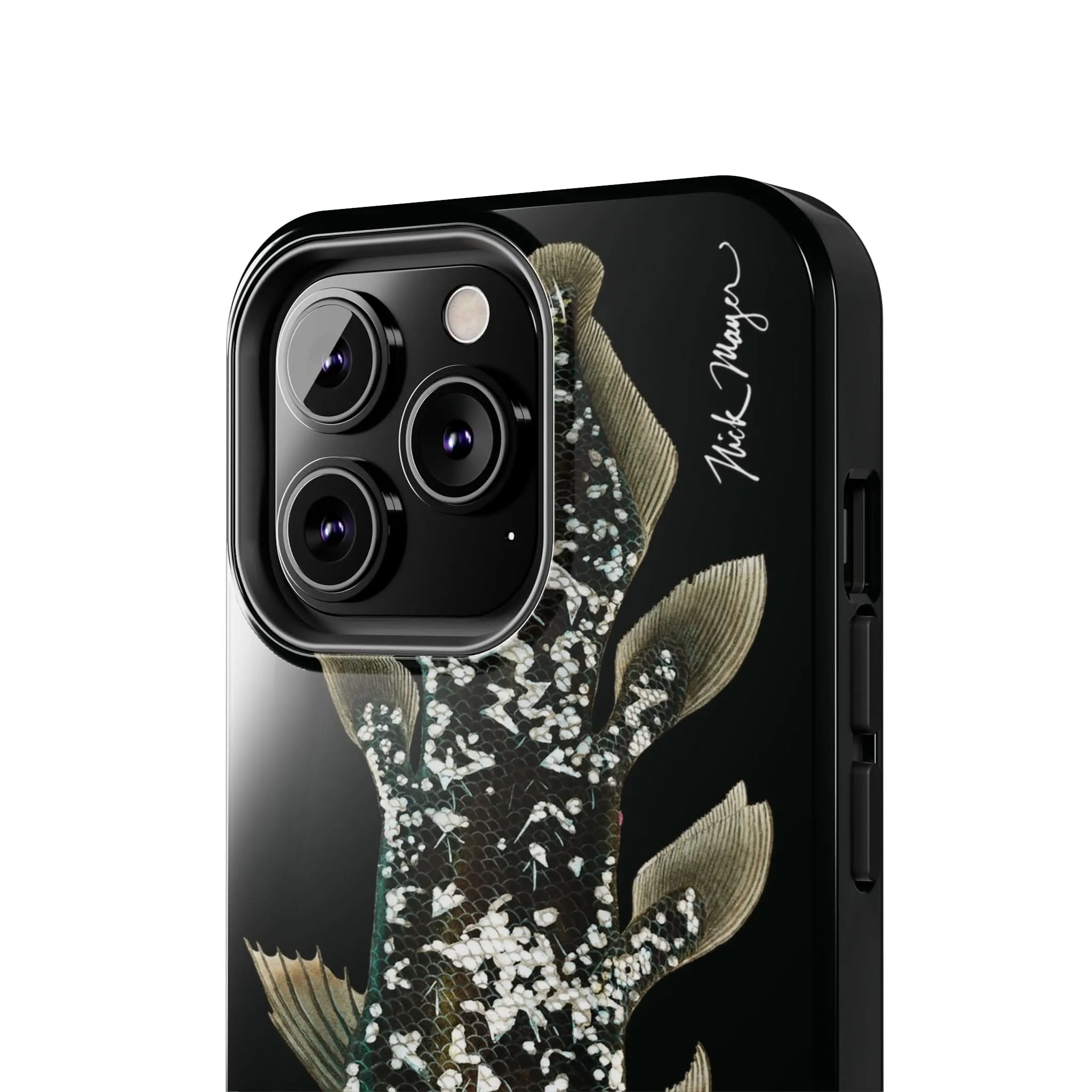 Coelacanth Black iPhone Case