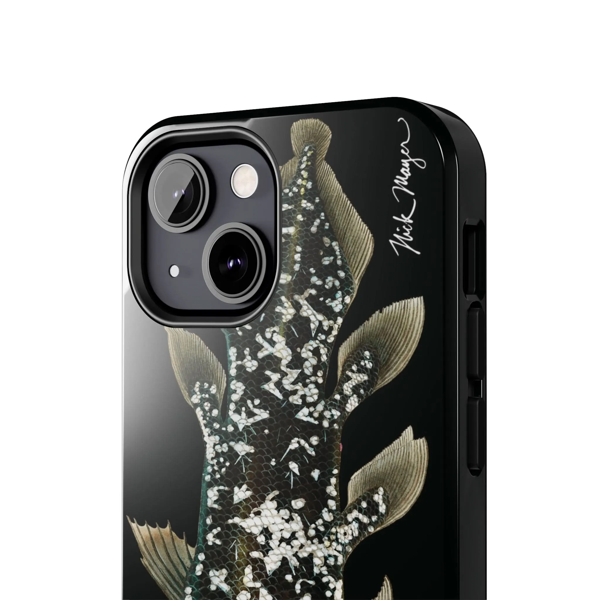 Coelacanth Black iPhone Case