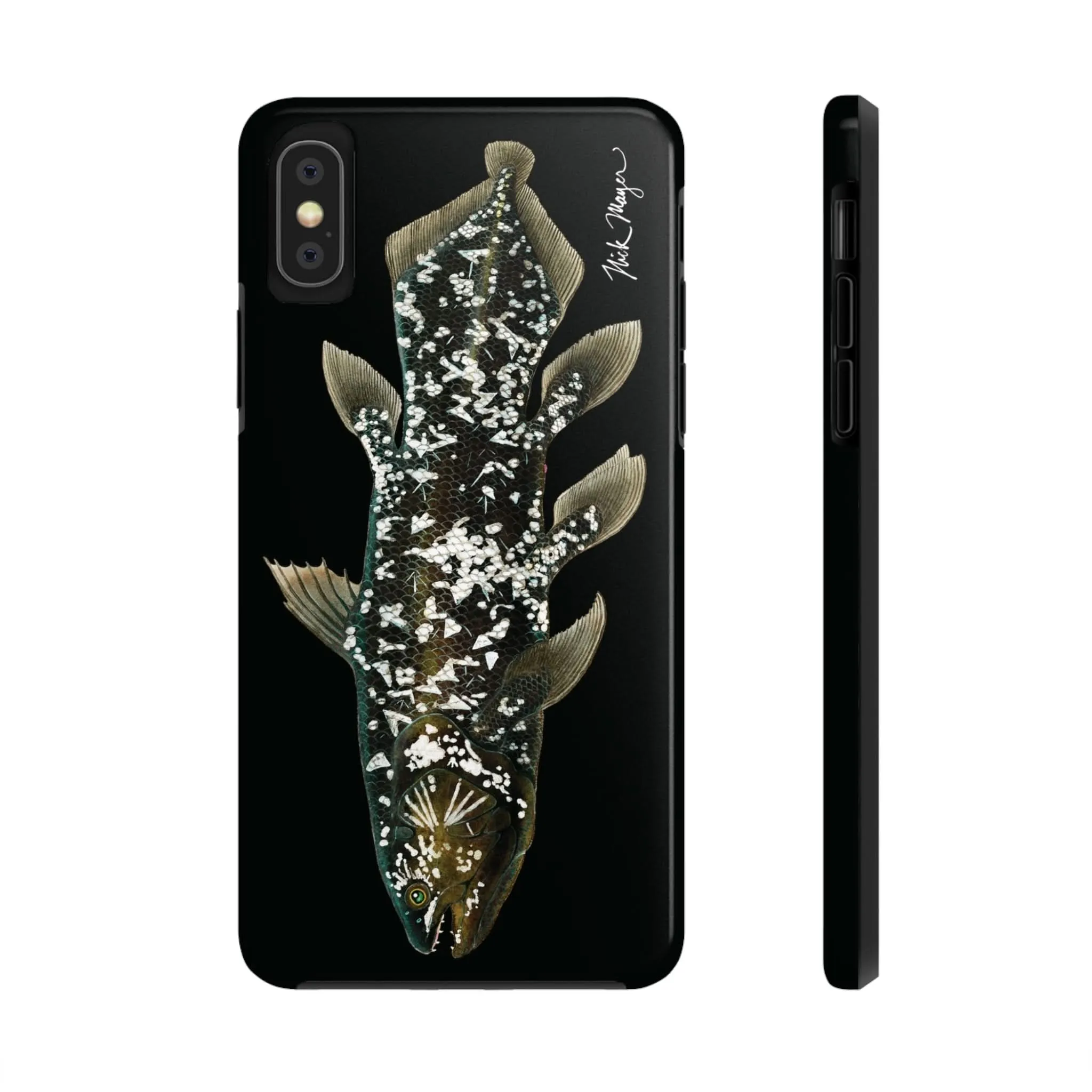 Coelacanth Black iPhone Case