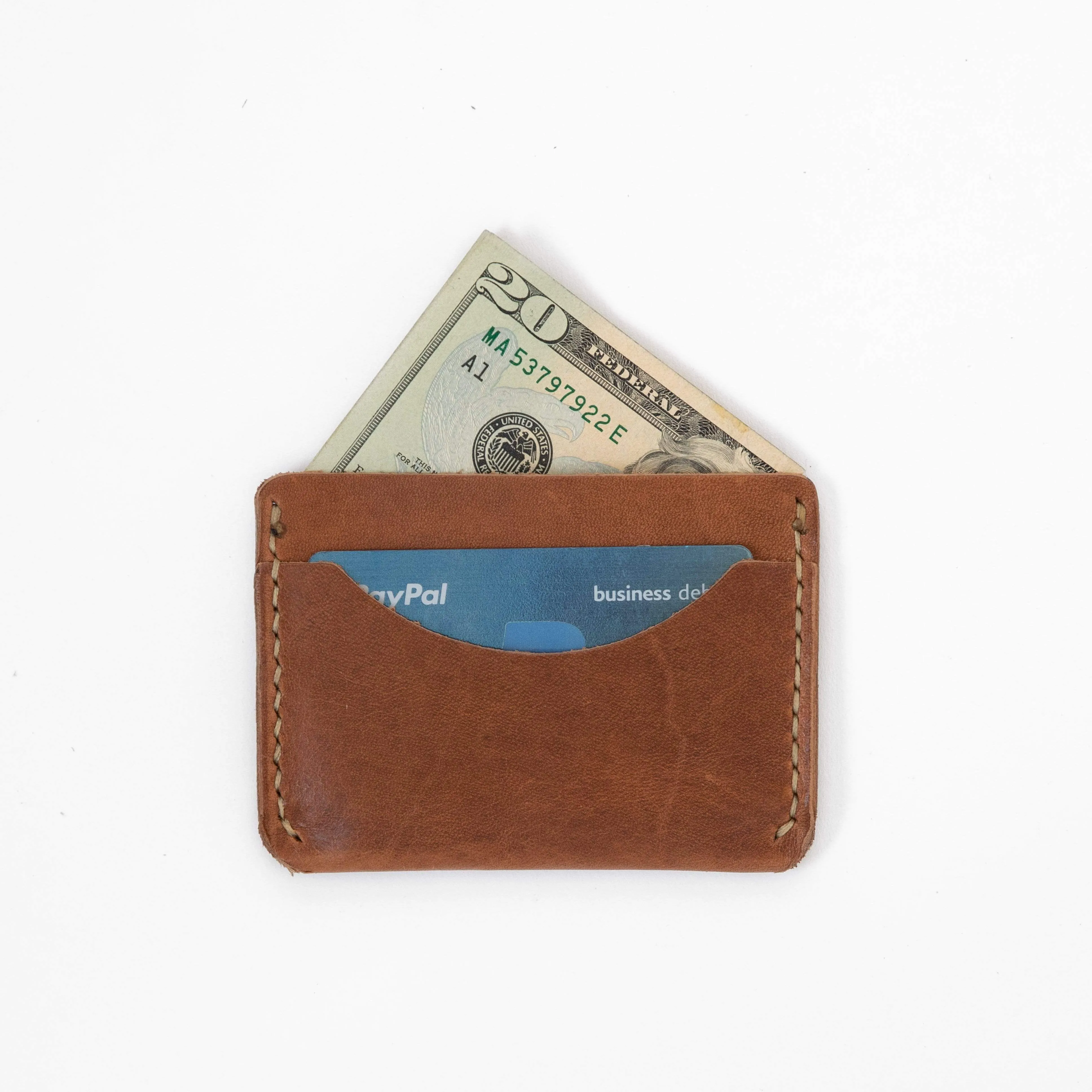 Cognac Card Case