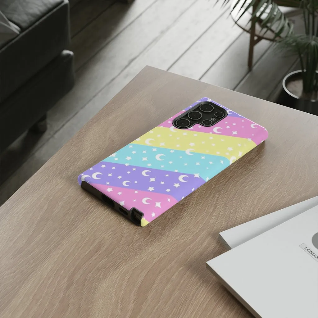 Cosmic Rainbow Tough Phone Case