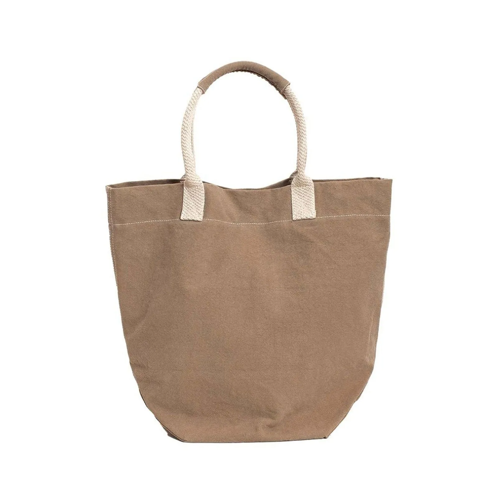 Cotton Tote bag in Macchiato