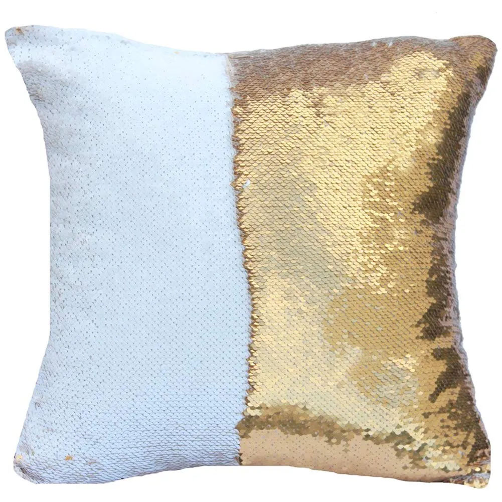 Custom Dabbing Unicorn Sequin Pillow Cover