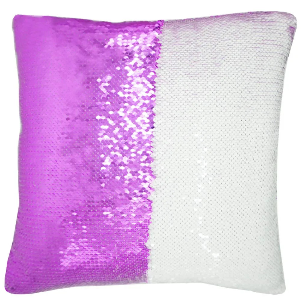 Custom Dabbing Unicorn Sequin Pillow Cover