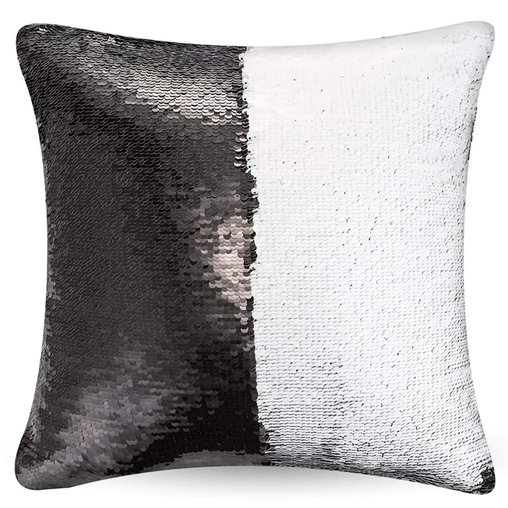 Custom Dabbing Unicorn Sequin Pillow Cover