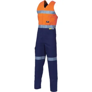 Dnc Workwear Hi-vis Cotton Action Back With 3m Reflective Tape - 3857