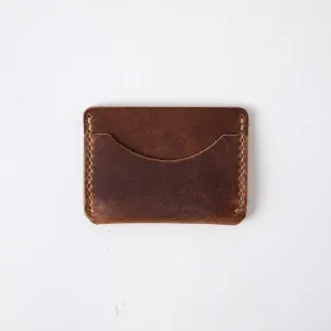 English Tan Card Case