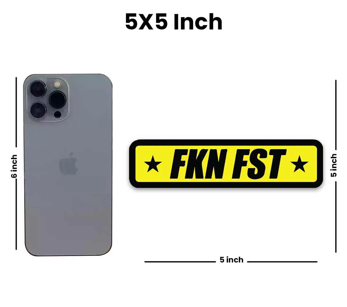 FKN FST Reflective Sticker