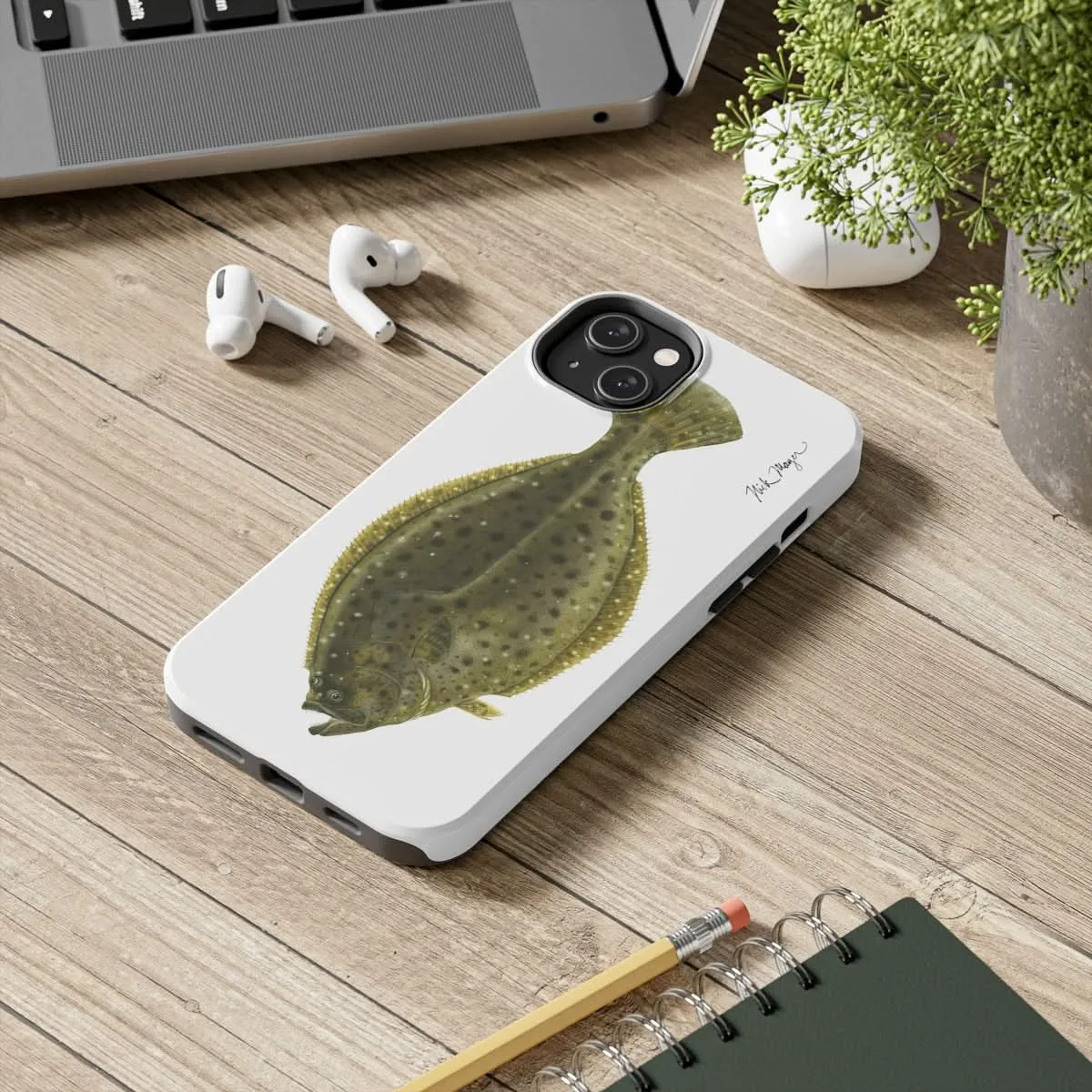 Fluke/ Flounder Phone Case (iPhone)