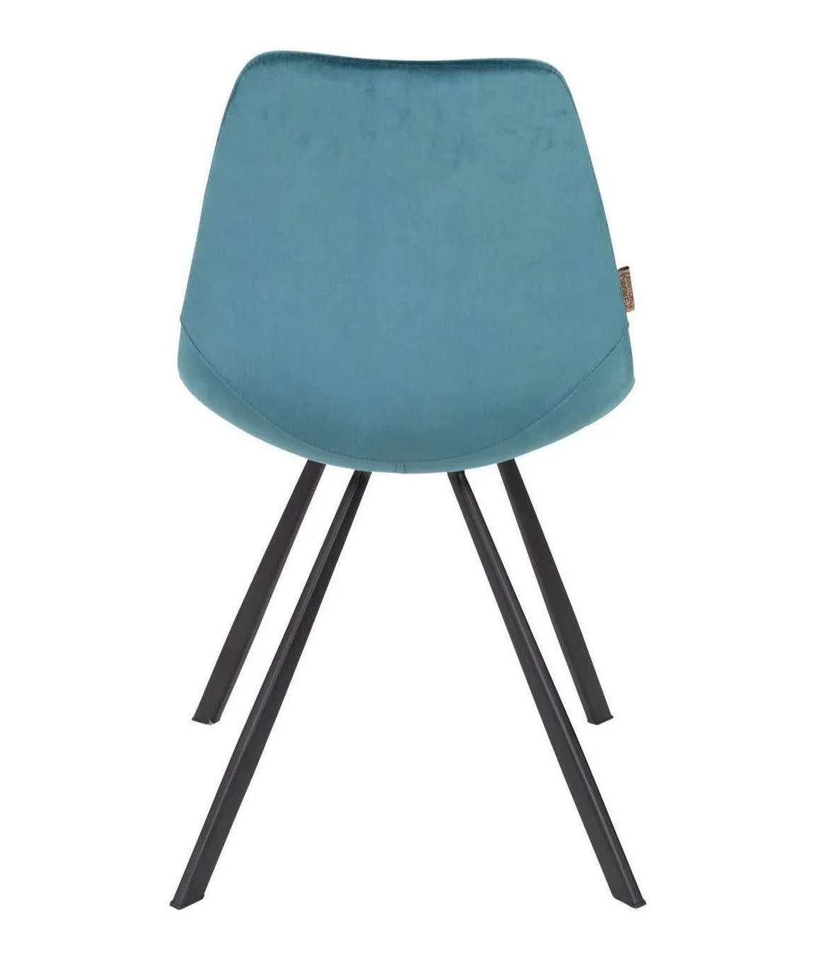 FRANKY VELVET chair blue