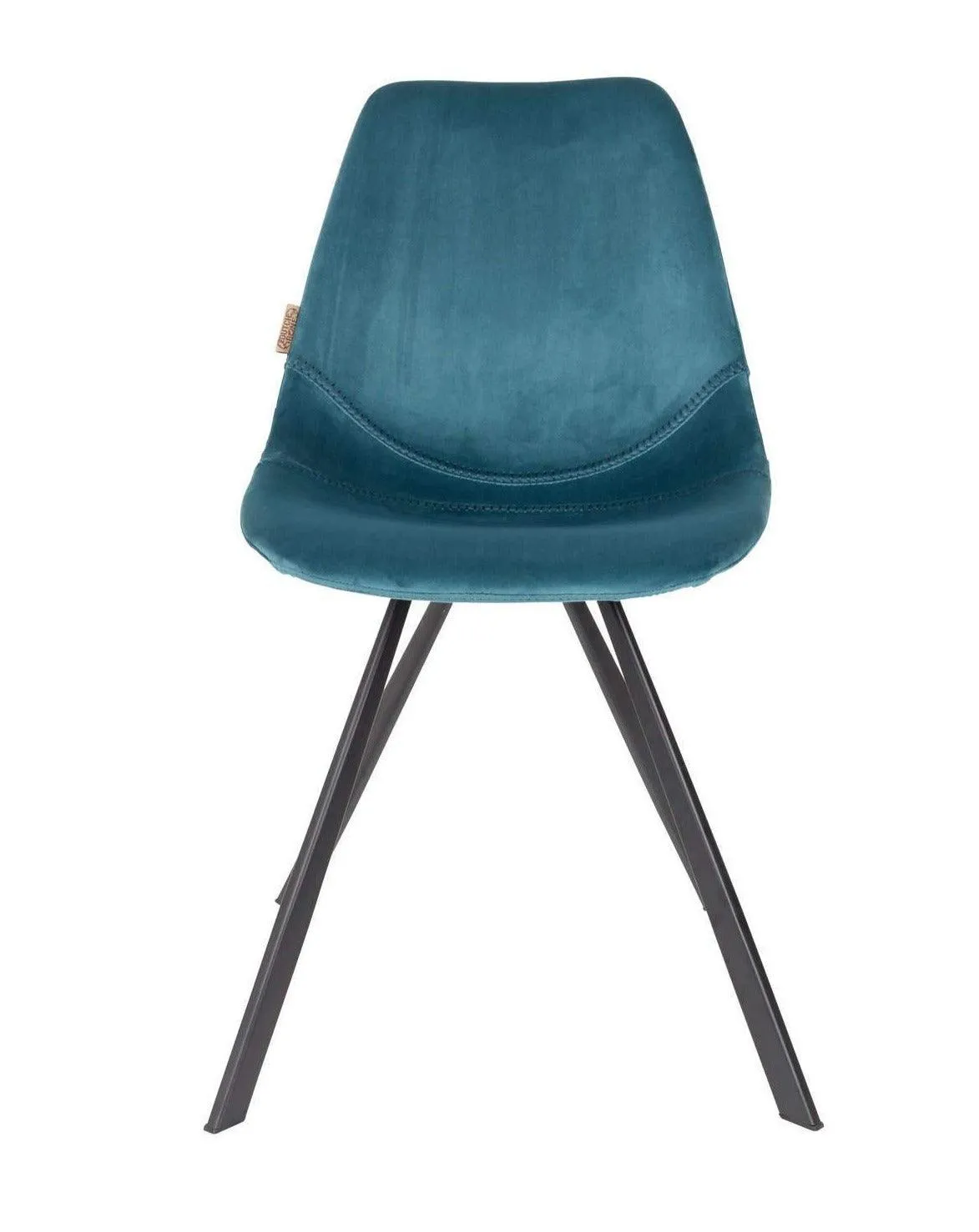 FRANKY VELVET chair blue