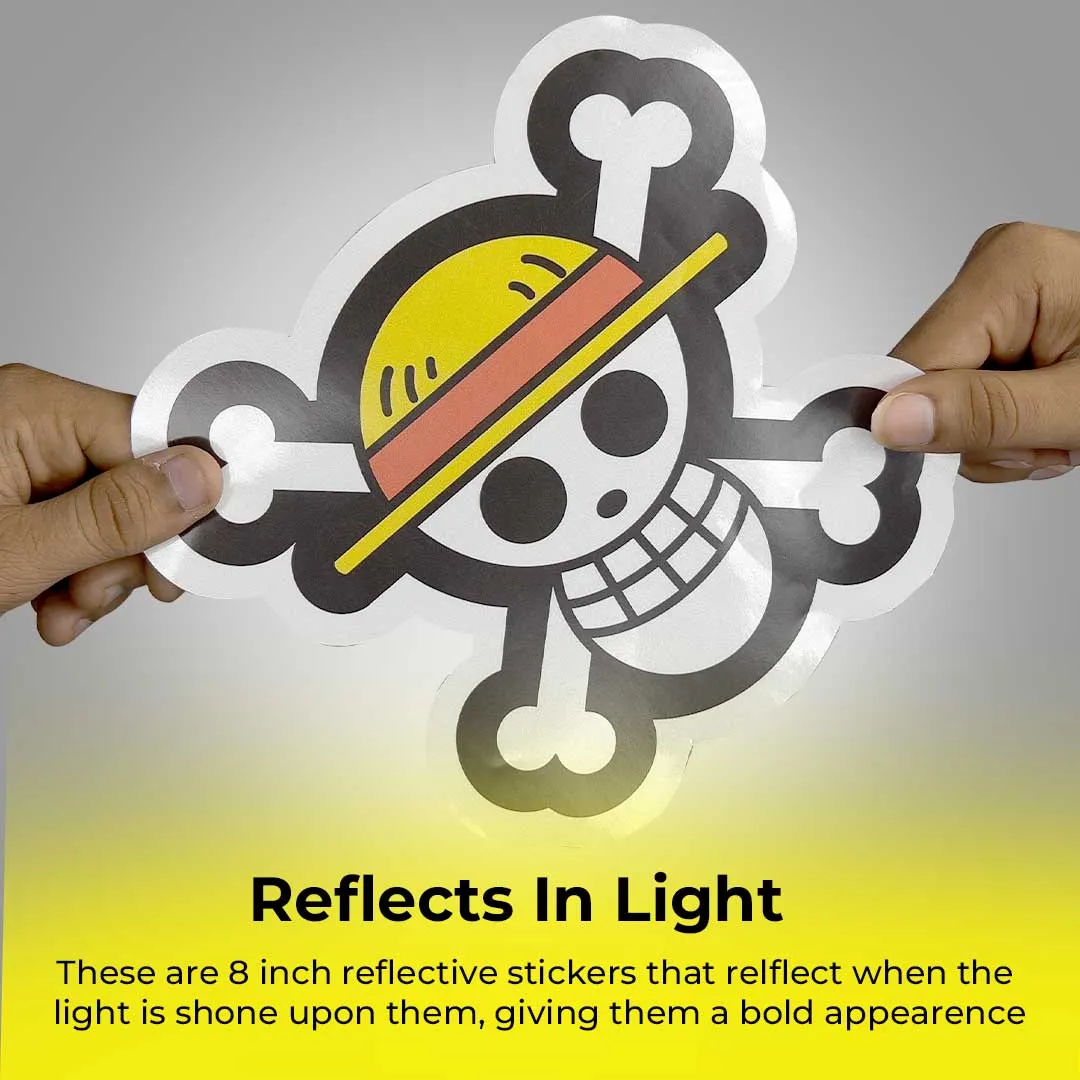 Gadi Gate Ke Saamne Lagaoge Reflective Sticker