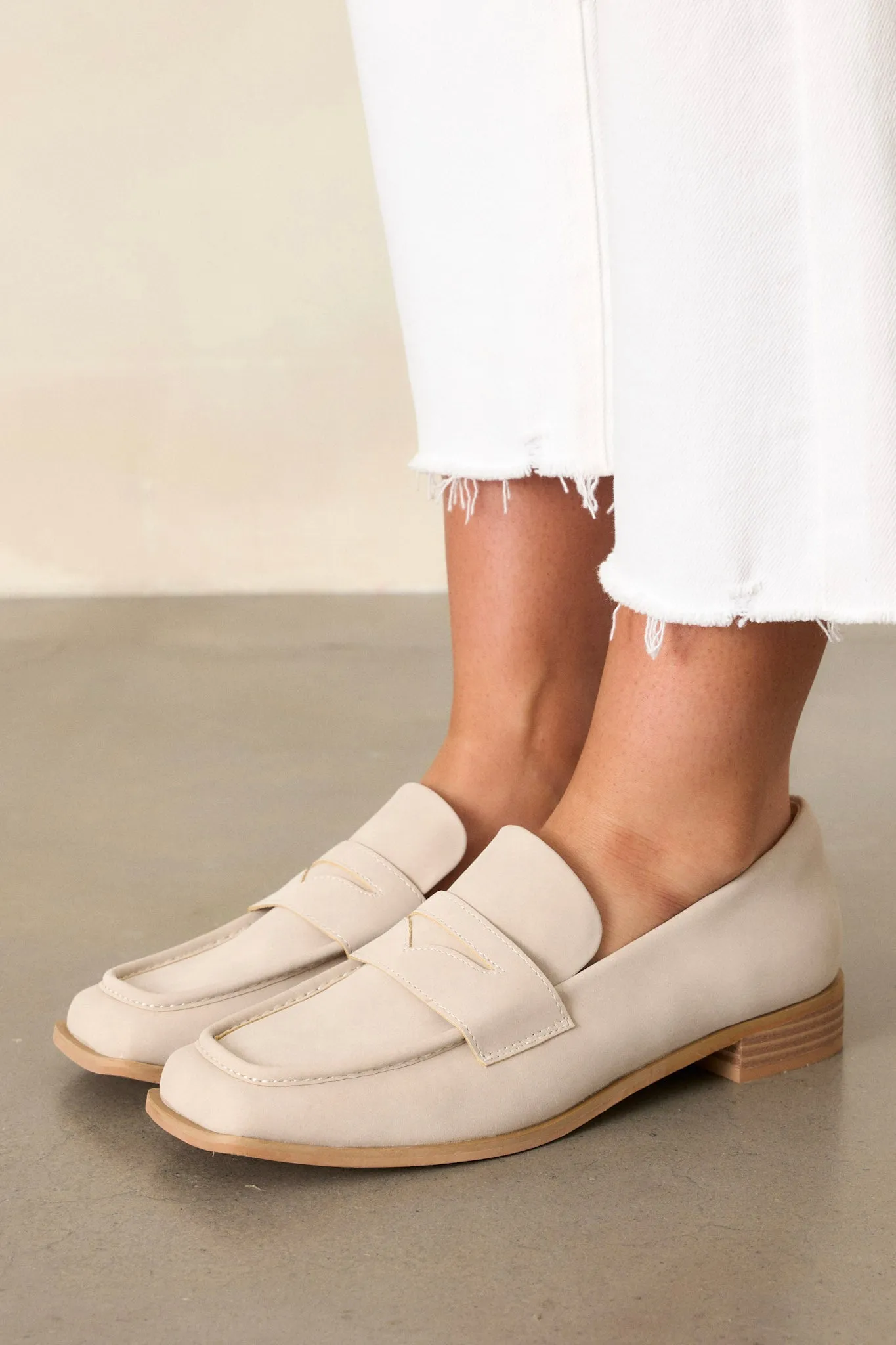 Good Memory Taupe Loafers