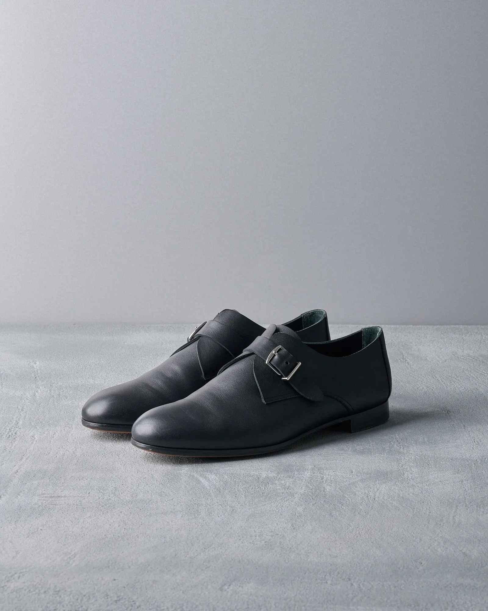 Hermès Monkstrap leather dress shoe