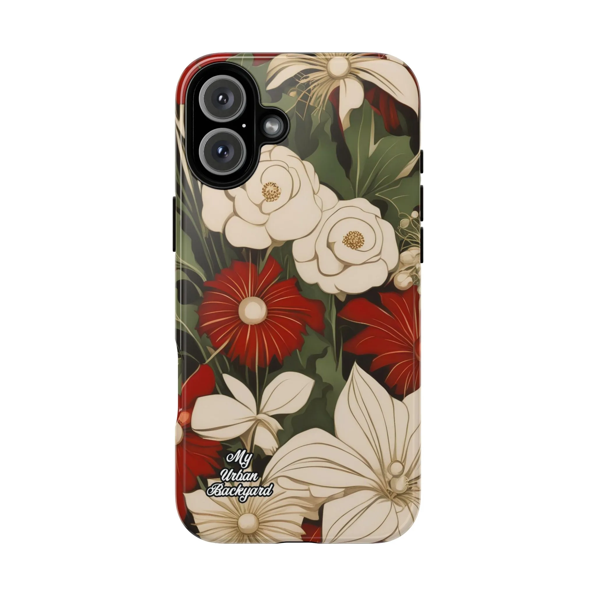 Holiday Flowers, Cell Phone Case - Apple, Samsung or Google Pixel