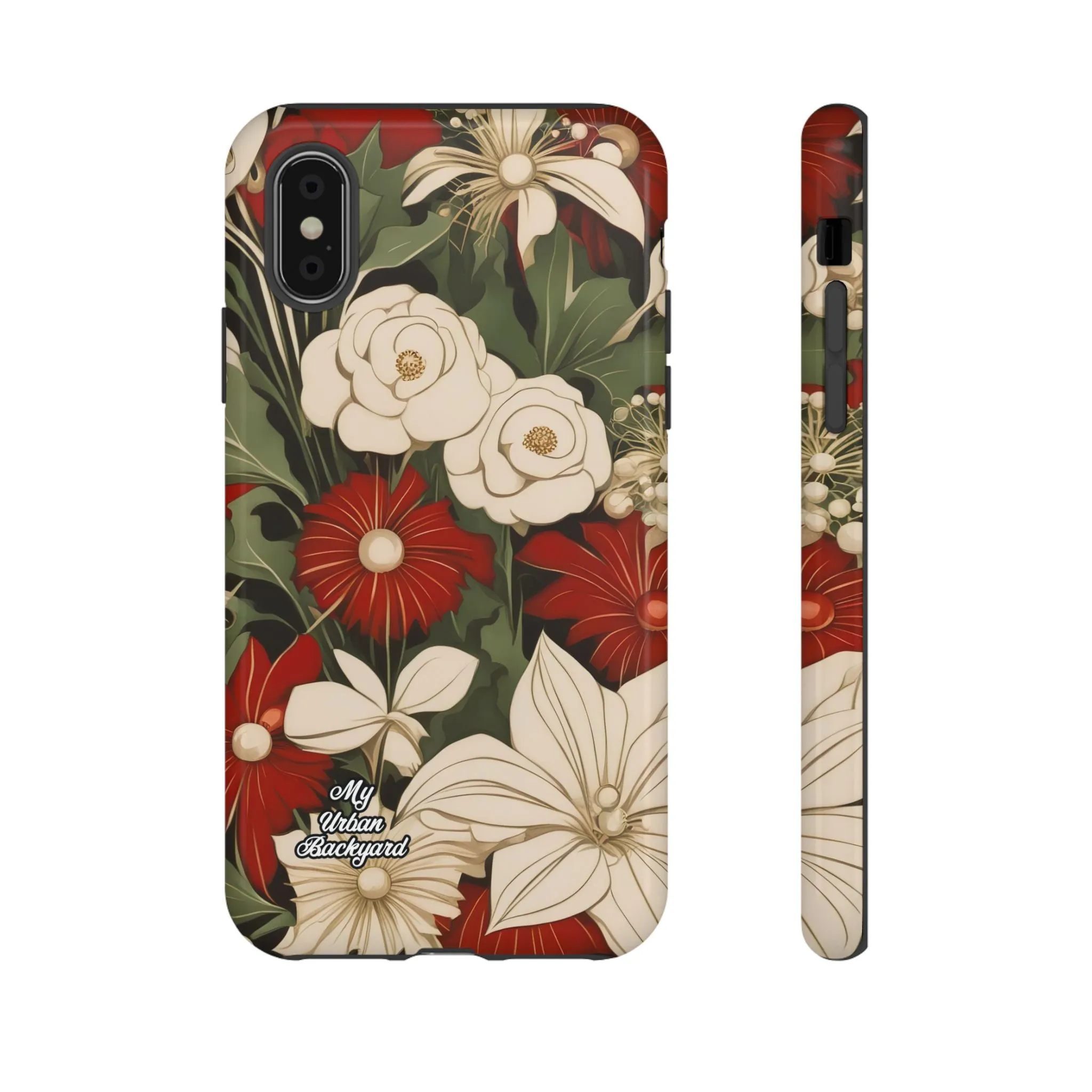 Holiday Flowers, Cell Phone Case - Apple, Samsung or Google Pixel