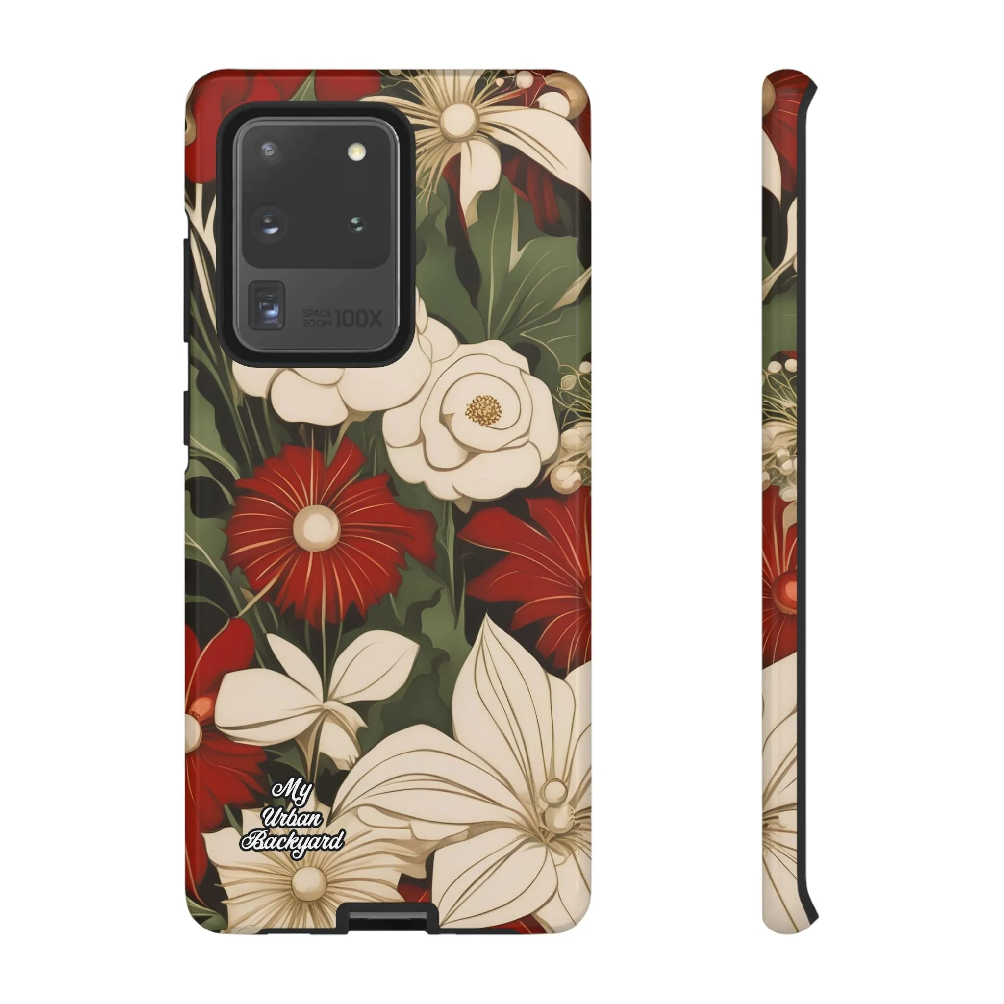 Holiday Flowers, Cell Phone Case - Apple, Samsung or Google Pixel