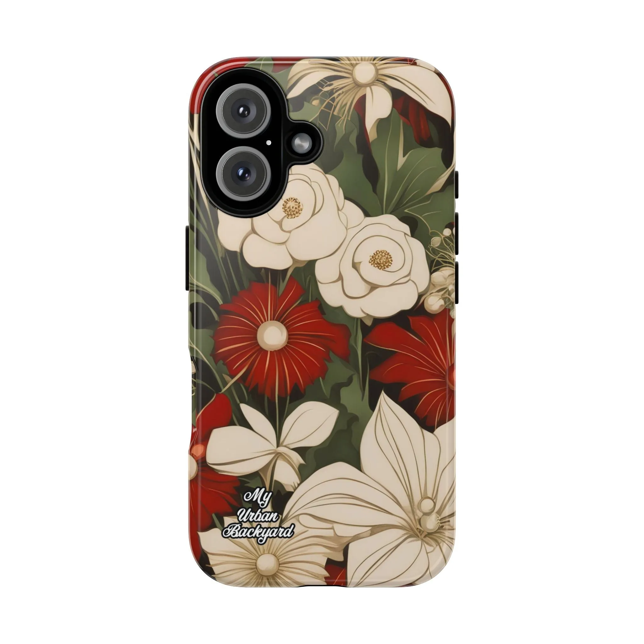 Holiday Flowers, Cell Phone Case - Apple, Samsung or Google Pixel