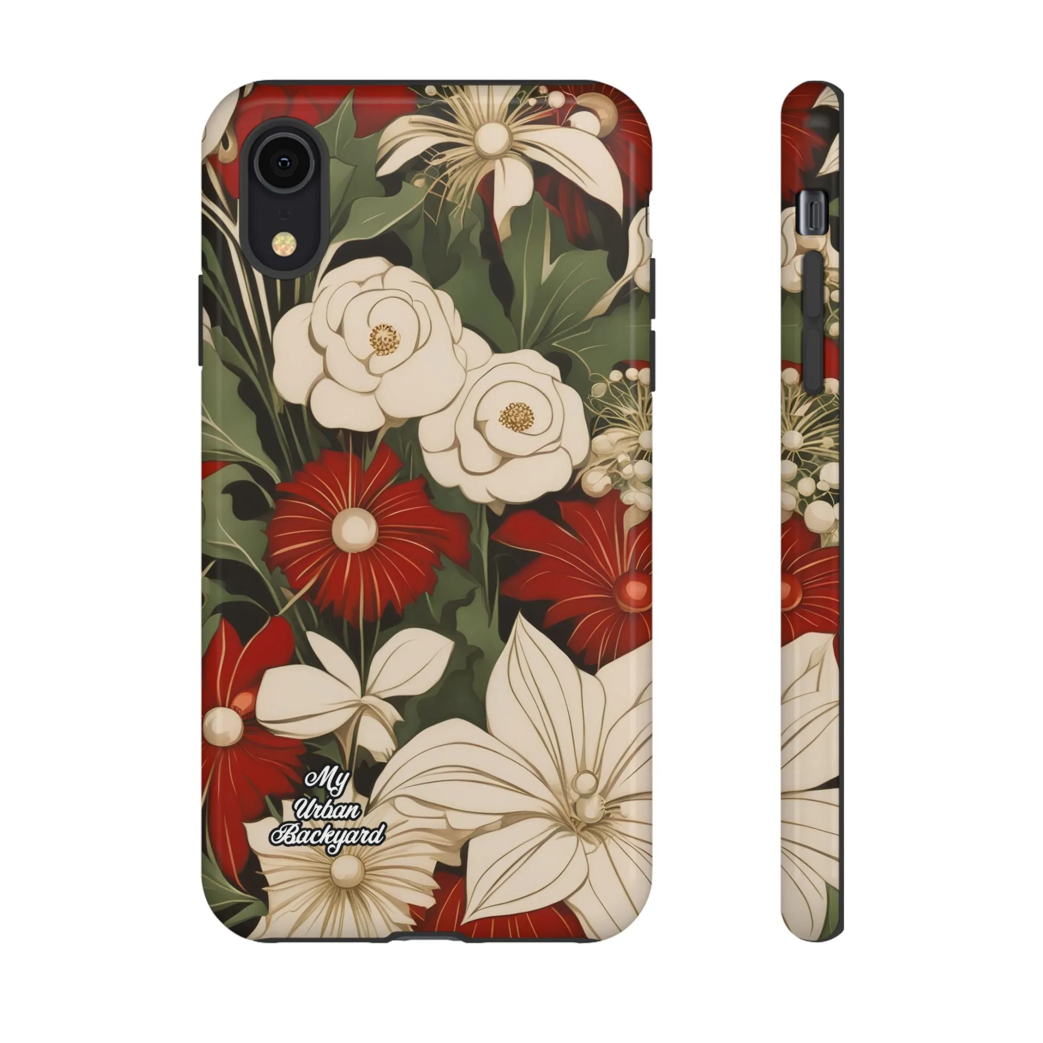 Holiday Flowers, Cell Phone Case - Apple, Samsung or Google Pixel