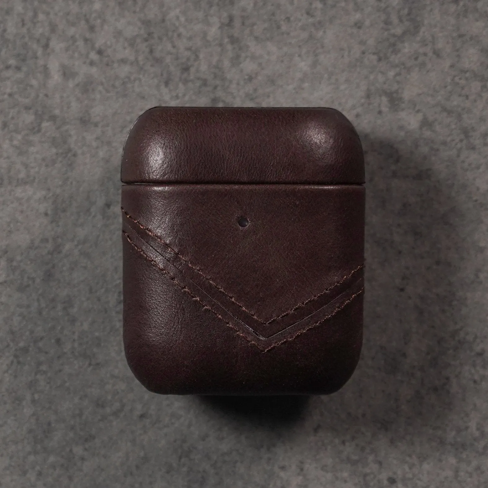 Leather AirPods Cases - BOURBON