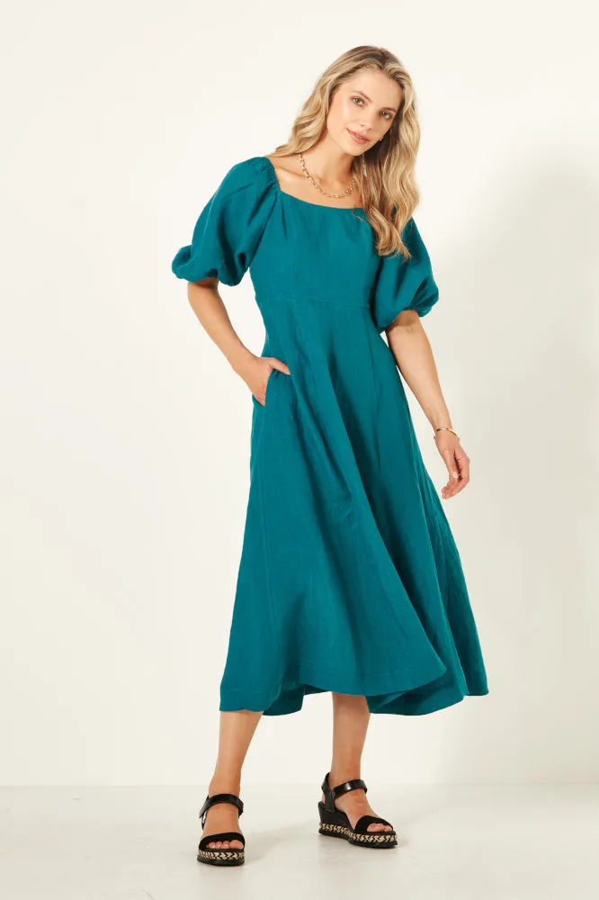 Lemon Tree Senita Dress Teal