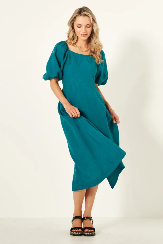 Lemon Tree Senita Dress Teal