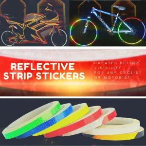 Light Me Up! Reflective Strip Stickers