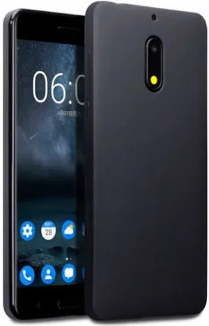 Nokia 6 Gel Cover- Black