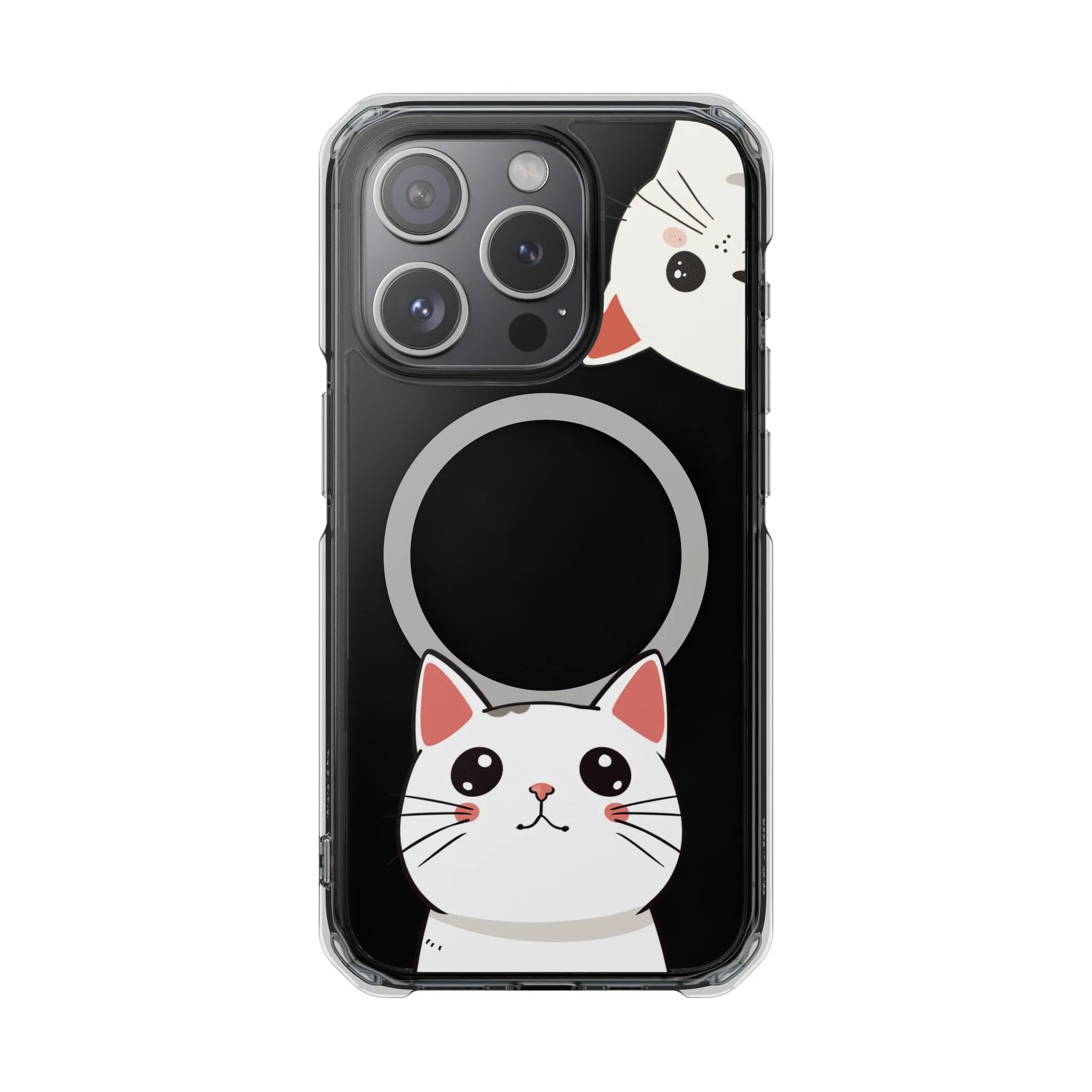 Oneticase Adorable Cat Close Up's Magnetic Case for iPhone