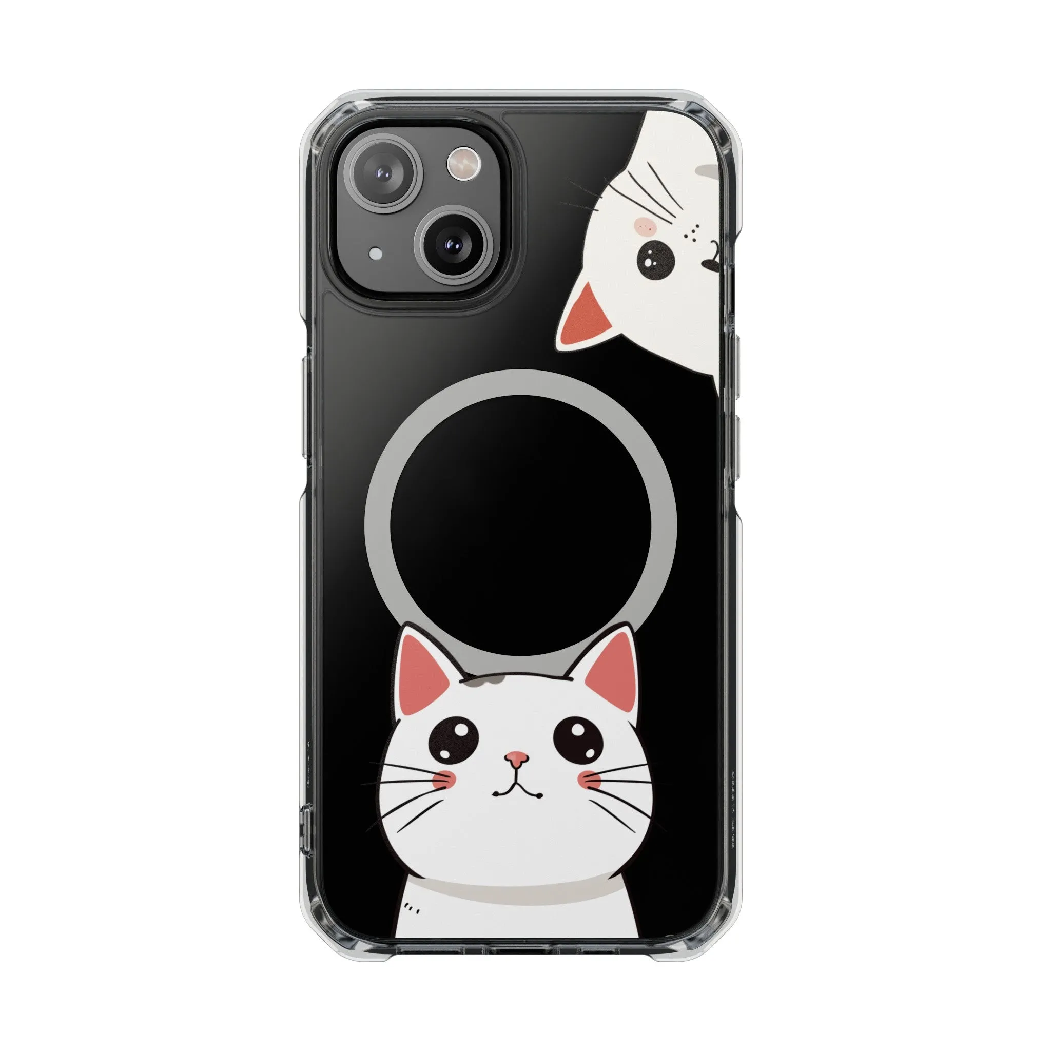 Oneticase Adorable Cat Close Up's Magnetic Case for iPhone