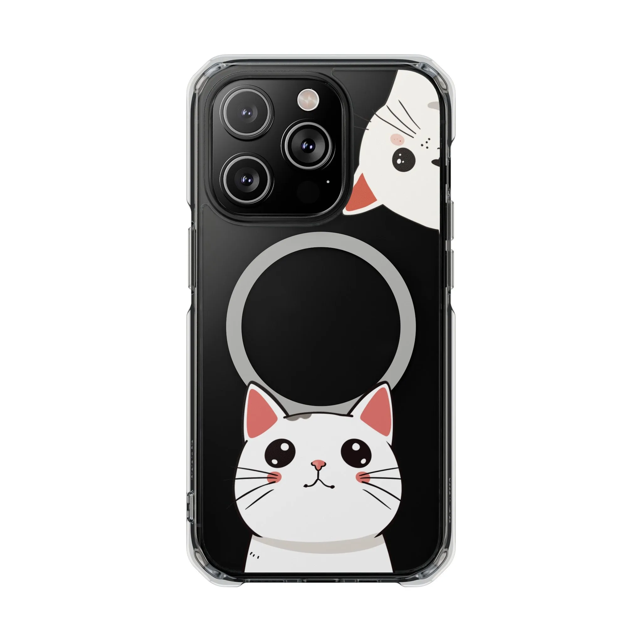 Oneticase Adorable Cat Close Up's Magnetic Case for iPhone