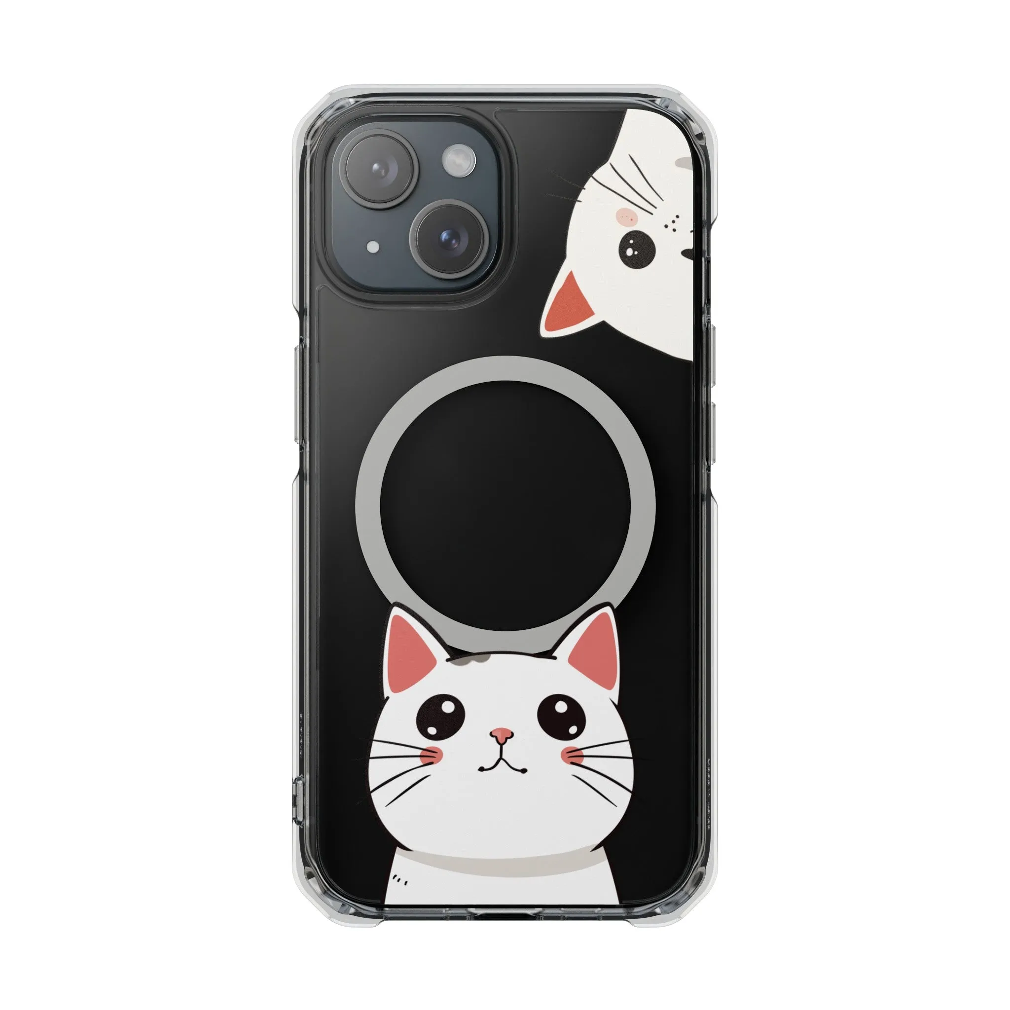 Oneticase Adorable Cat Close Up's Magnetic Case for iPhone