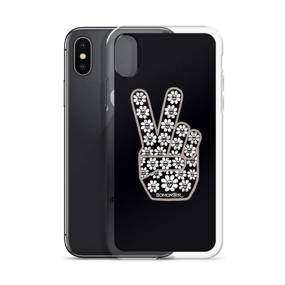 Peace Skulls iPhone Case