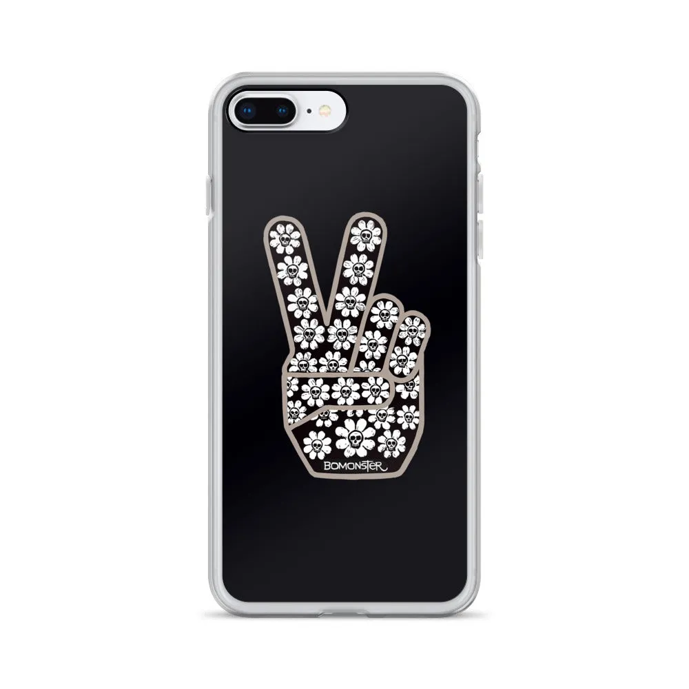 Peace Skulls iPhone Case