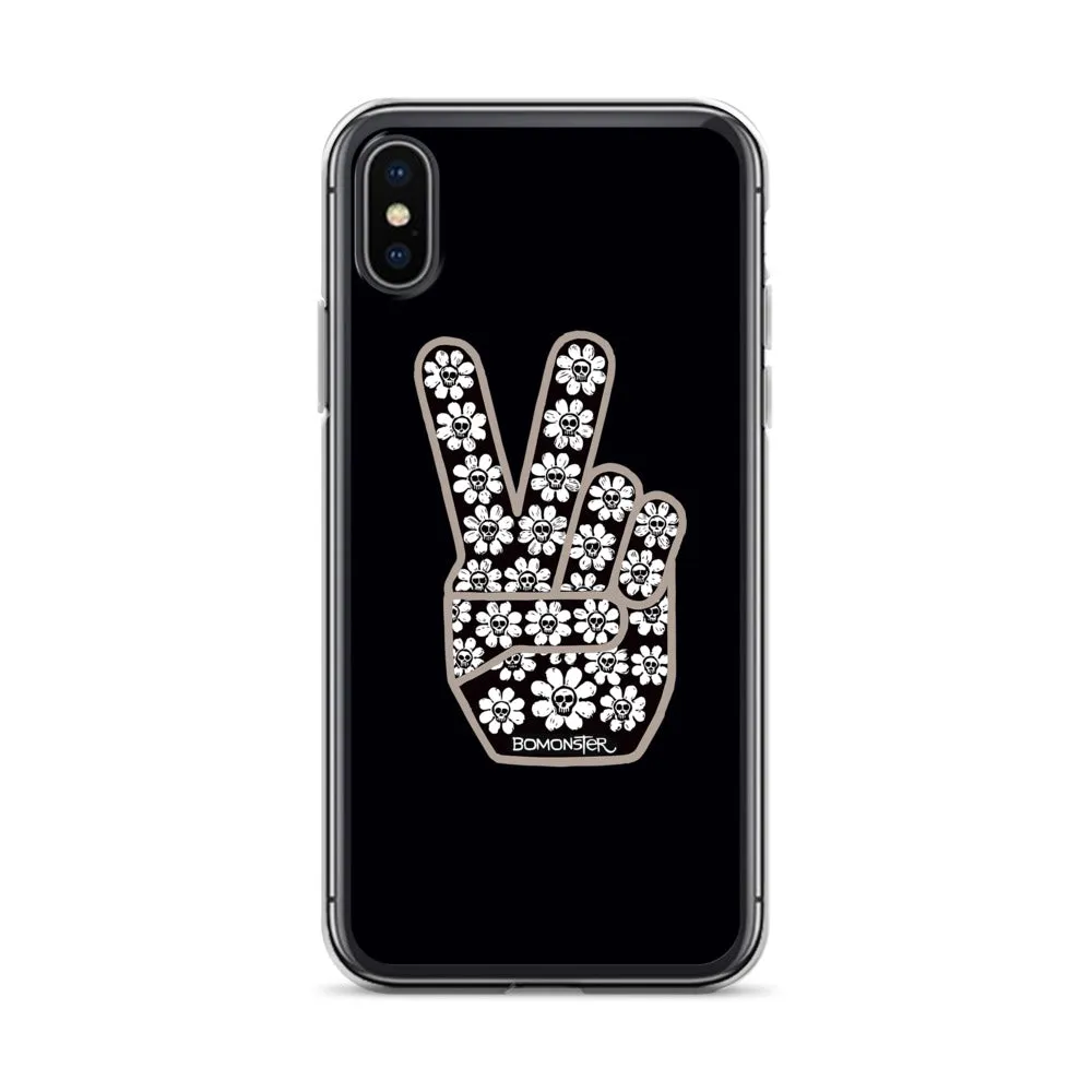 Peace Skulls iPhone Case