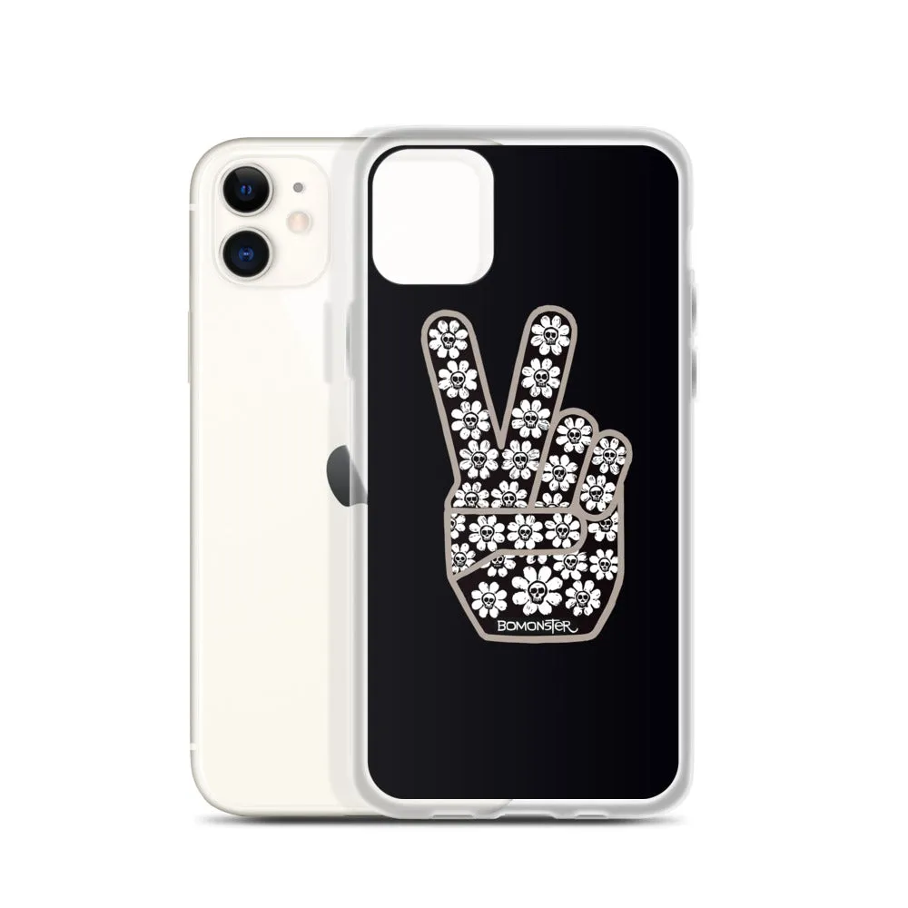 Peace Skulls iPhone Case