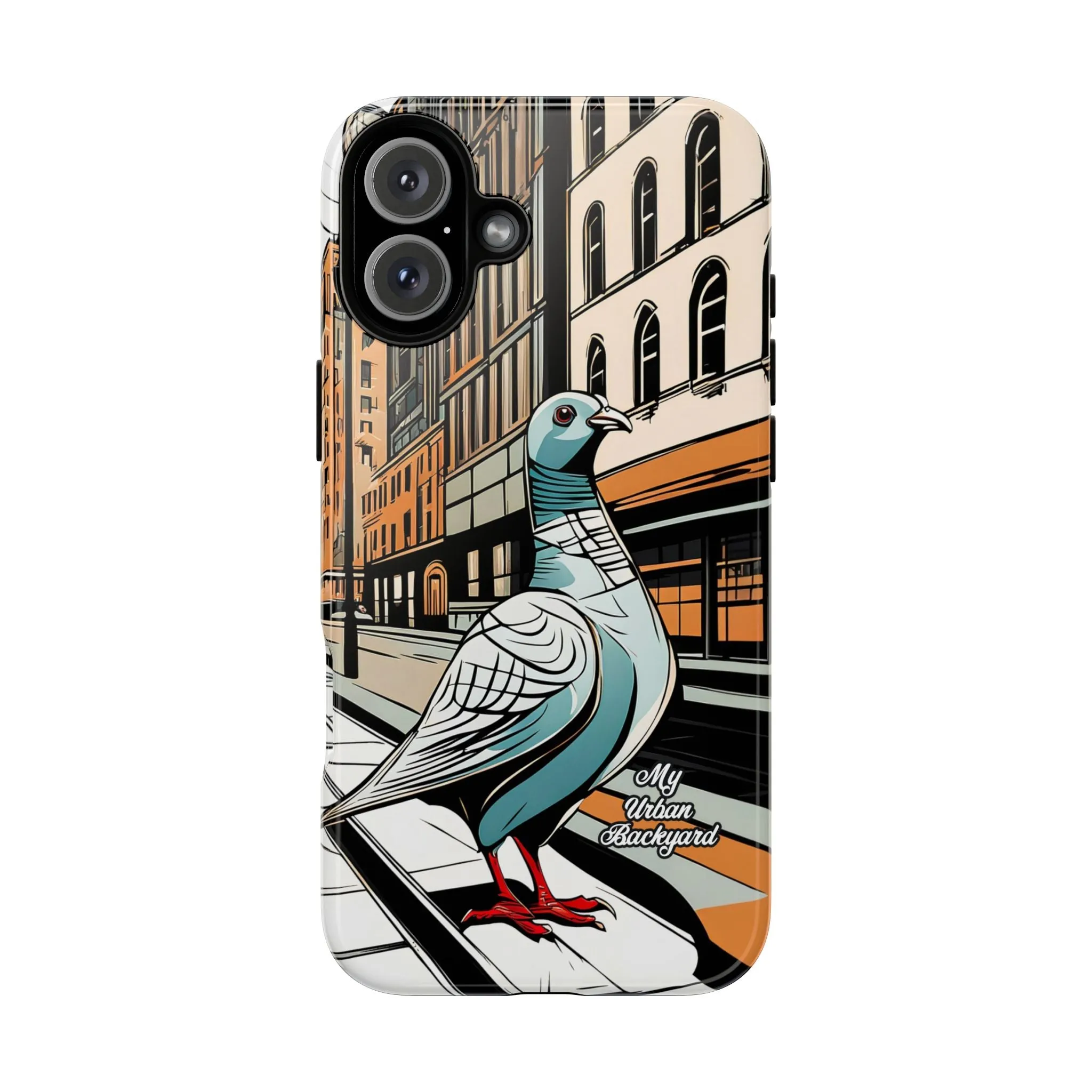 Pigeon on a City Street, Cell Phone Case - Apple, Samsung, or Google Pixel