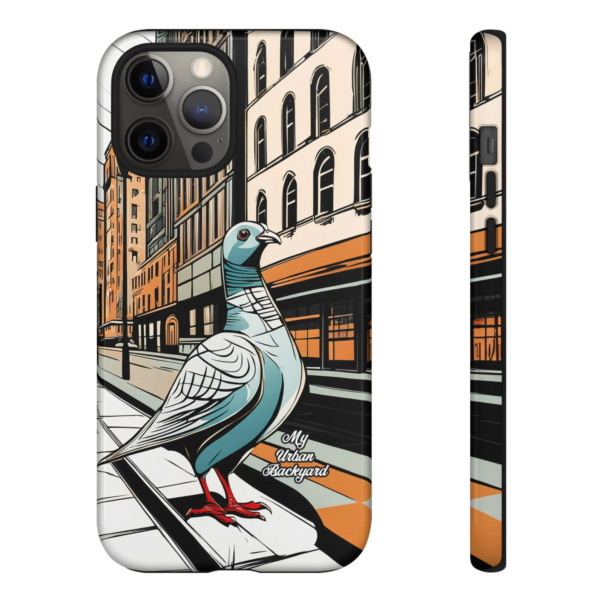 Pigeon on a City Street, Cell Phone Case - Apple, Samsung, or Google Pixel