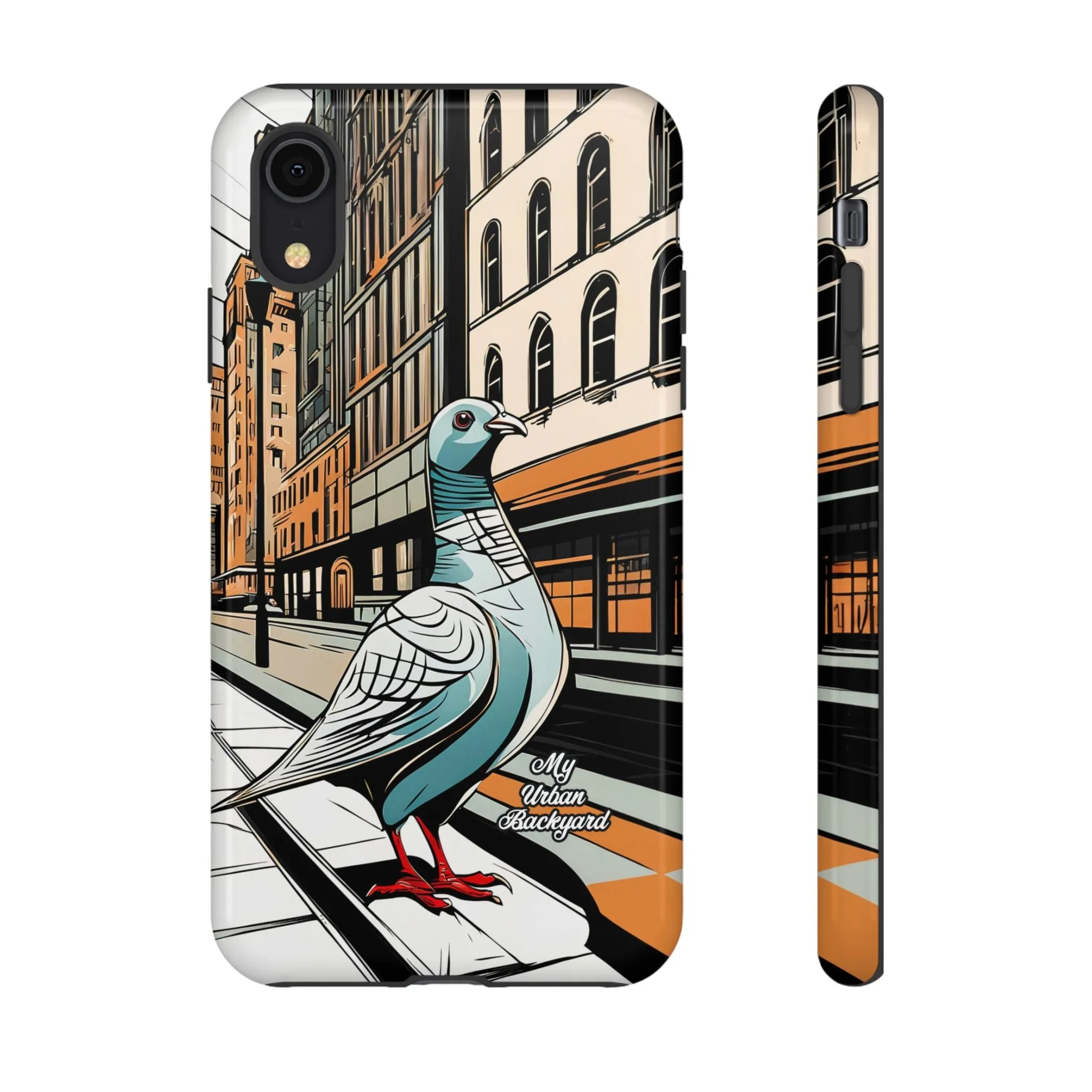 Pigeon on a City Street, Cell Phone Case - Apple, Samsung, or Google Pixel