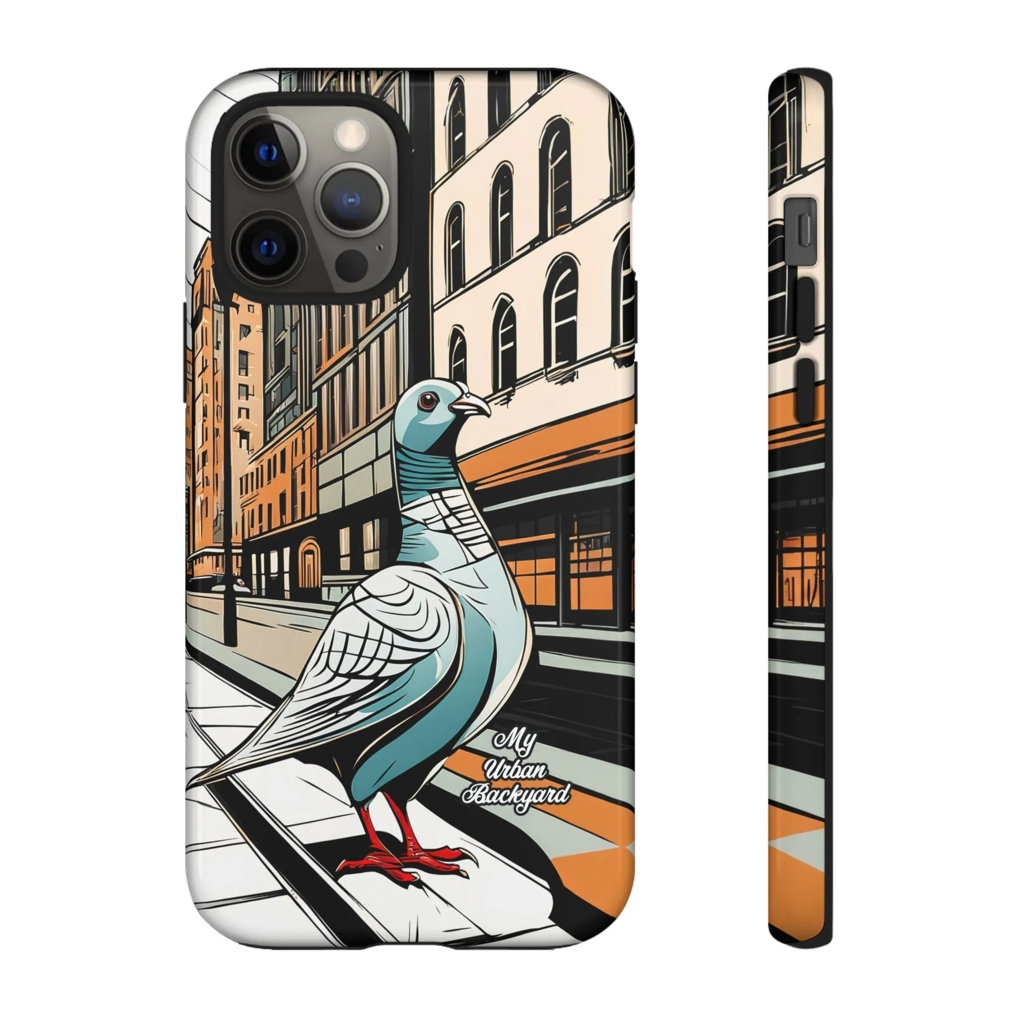 Pigeon on a City Street, Cell Phone Case - Apple, Samsung, or Google Pixel