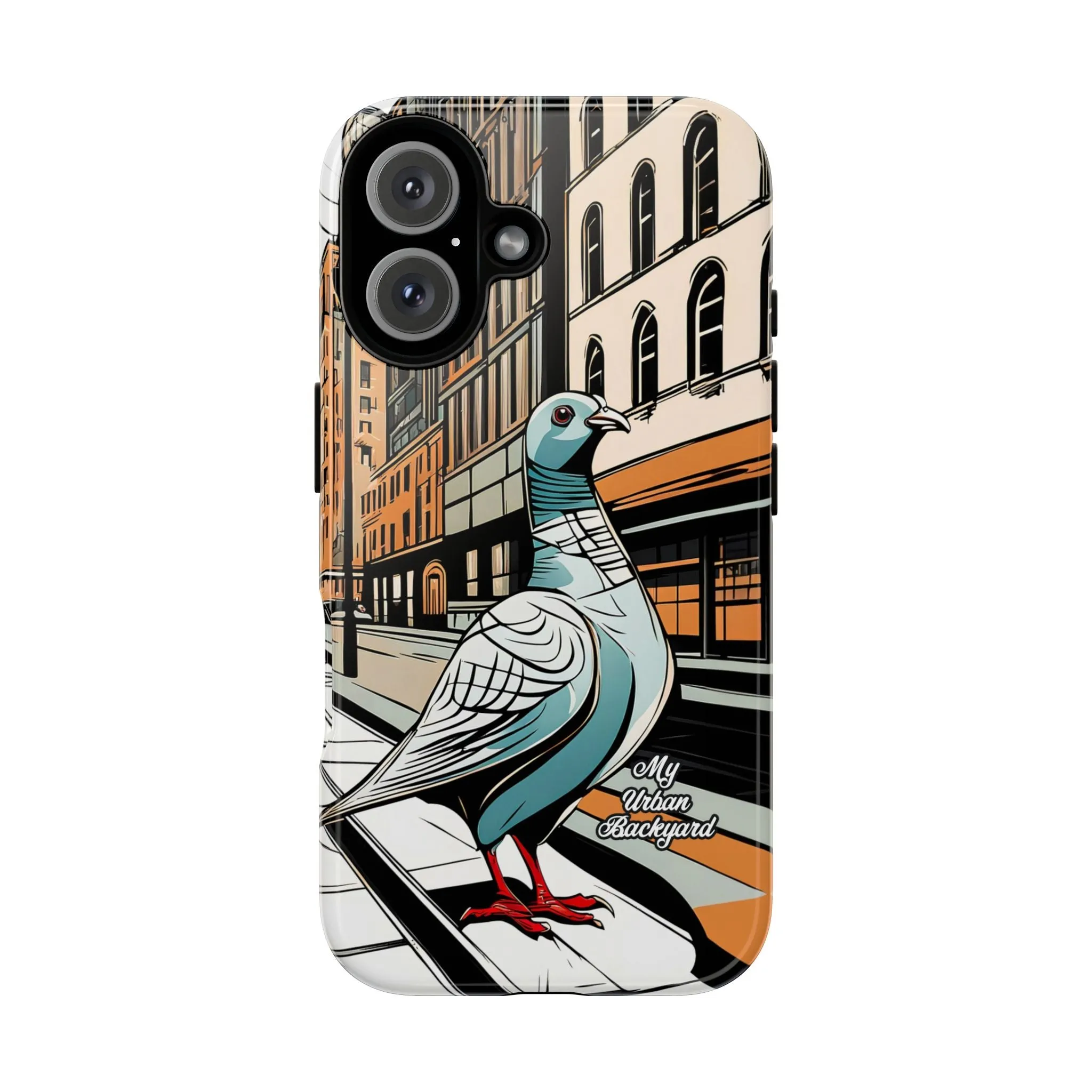 Pigeon on a City Street, Cell Phone Case - Apple, Samsung, or Google Pixel