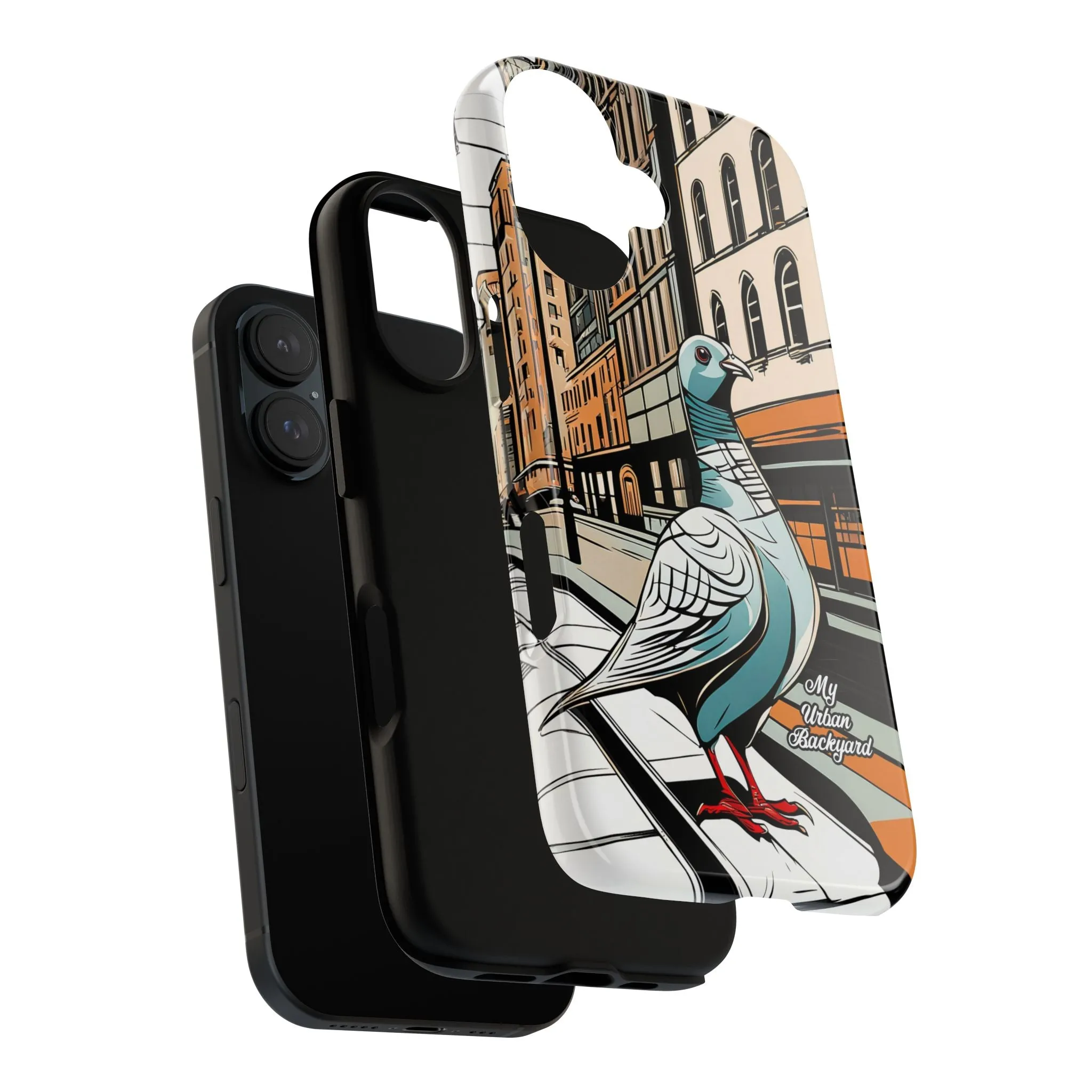 Pigeon on a City Street, Cell Phone Case - Apple, Samsung, or Google Pixel