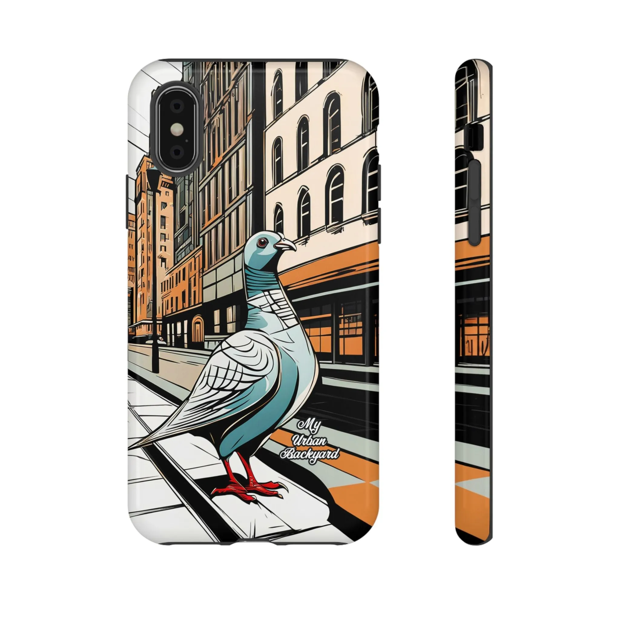 Pigeon on a City Street, Cell Phone Case - Apple, Samsung, or Google Pixel