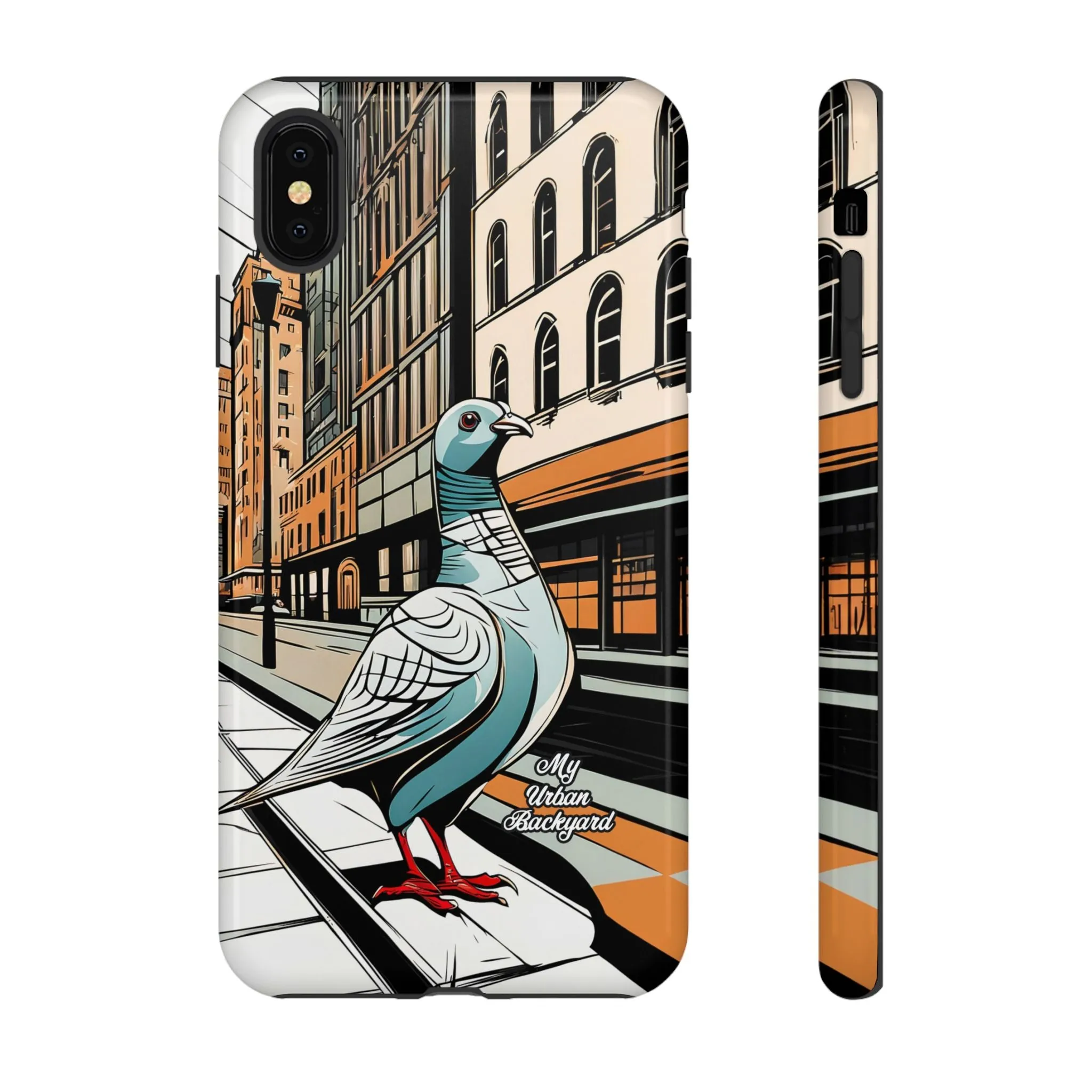 Pigeon on a City Street, Cell Phone Case - Apple, Samsung, or Google Pixel