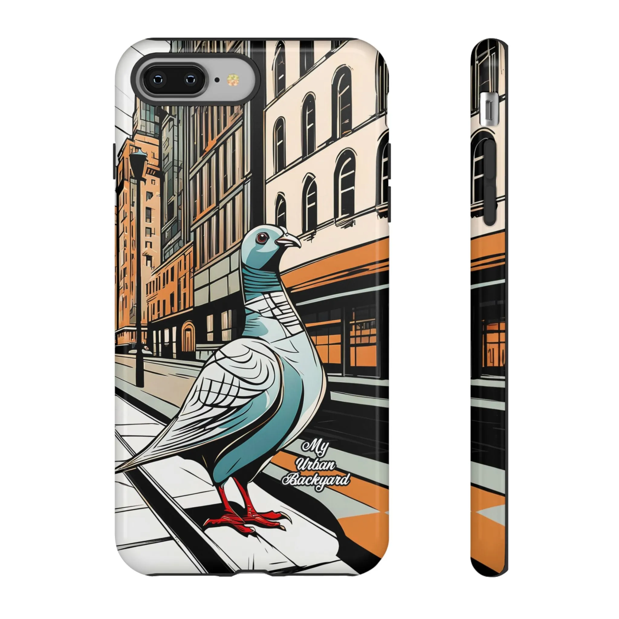 Pigeon on a City Street, Cell Phone Case - Apple, Samsung, or Google Pixel