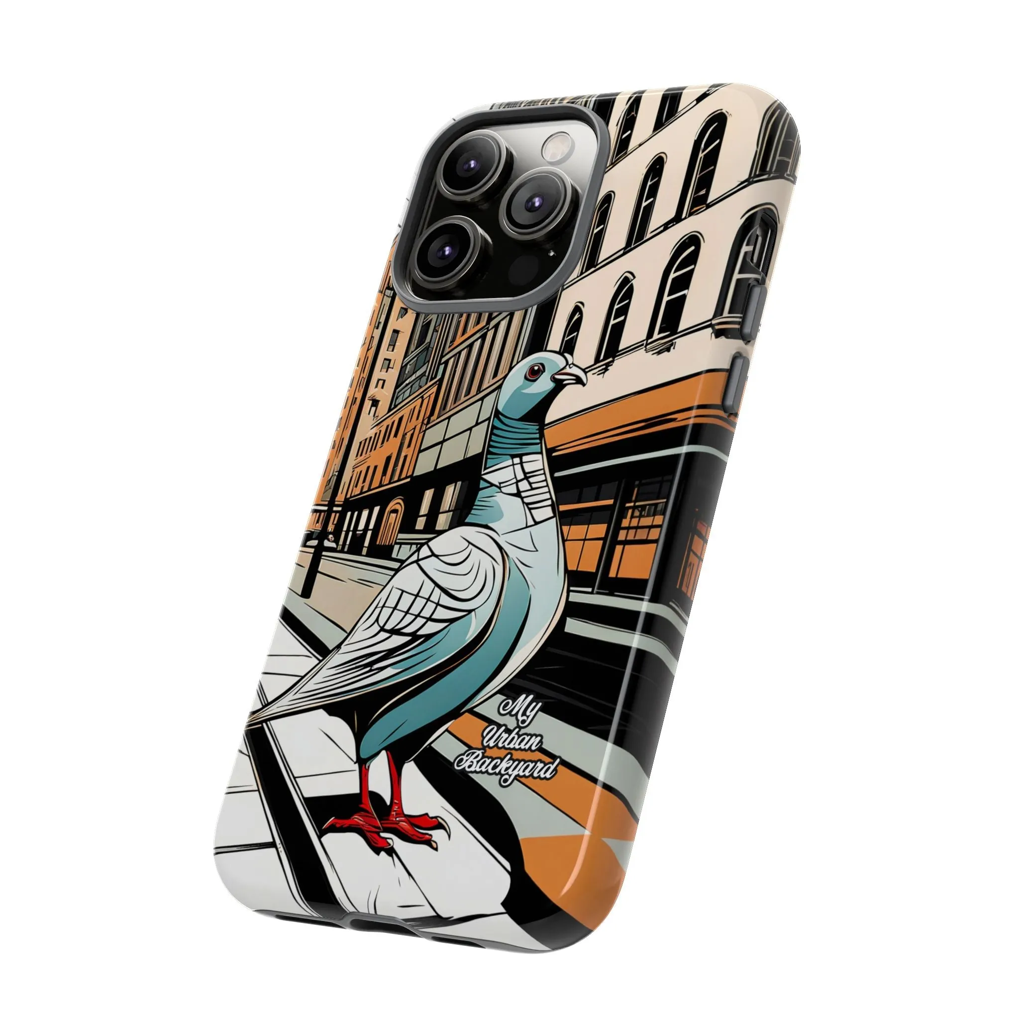 Pigeon on a City Street, Cell Phone Case - Apple, Samsung, or Google Pixel