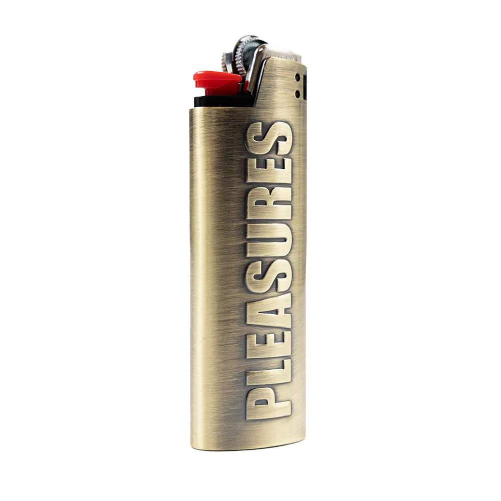 Pleasures Brass Ego Lighter Case