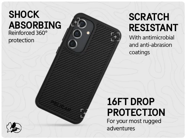 Protector Case For Samsung Galaxy S24 - Carbon